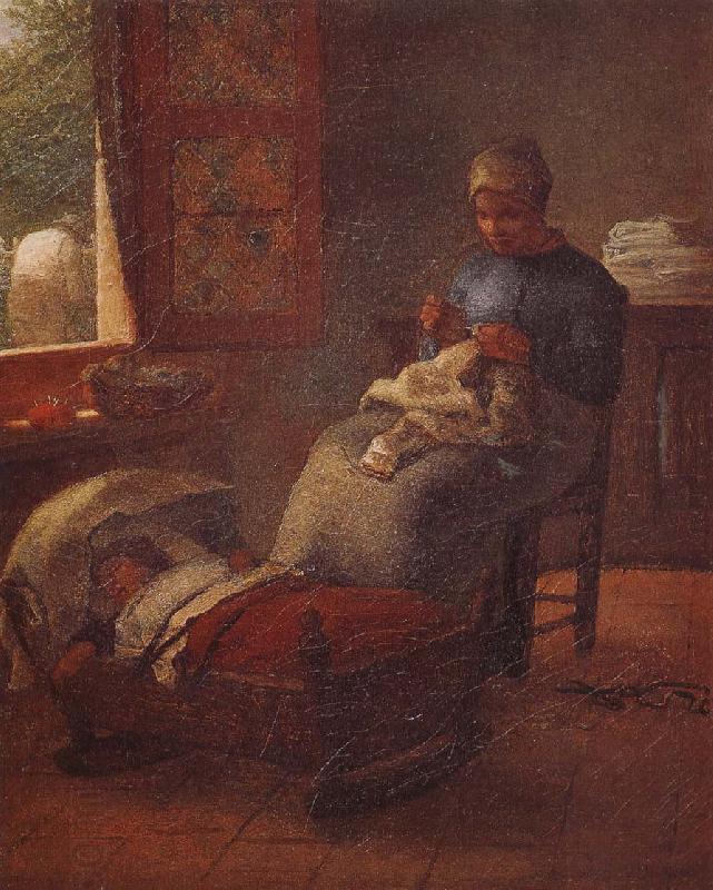 Jean Francois Millet Sleeping children